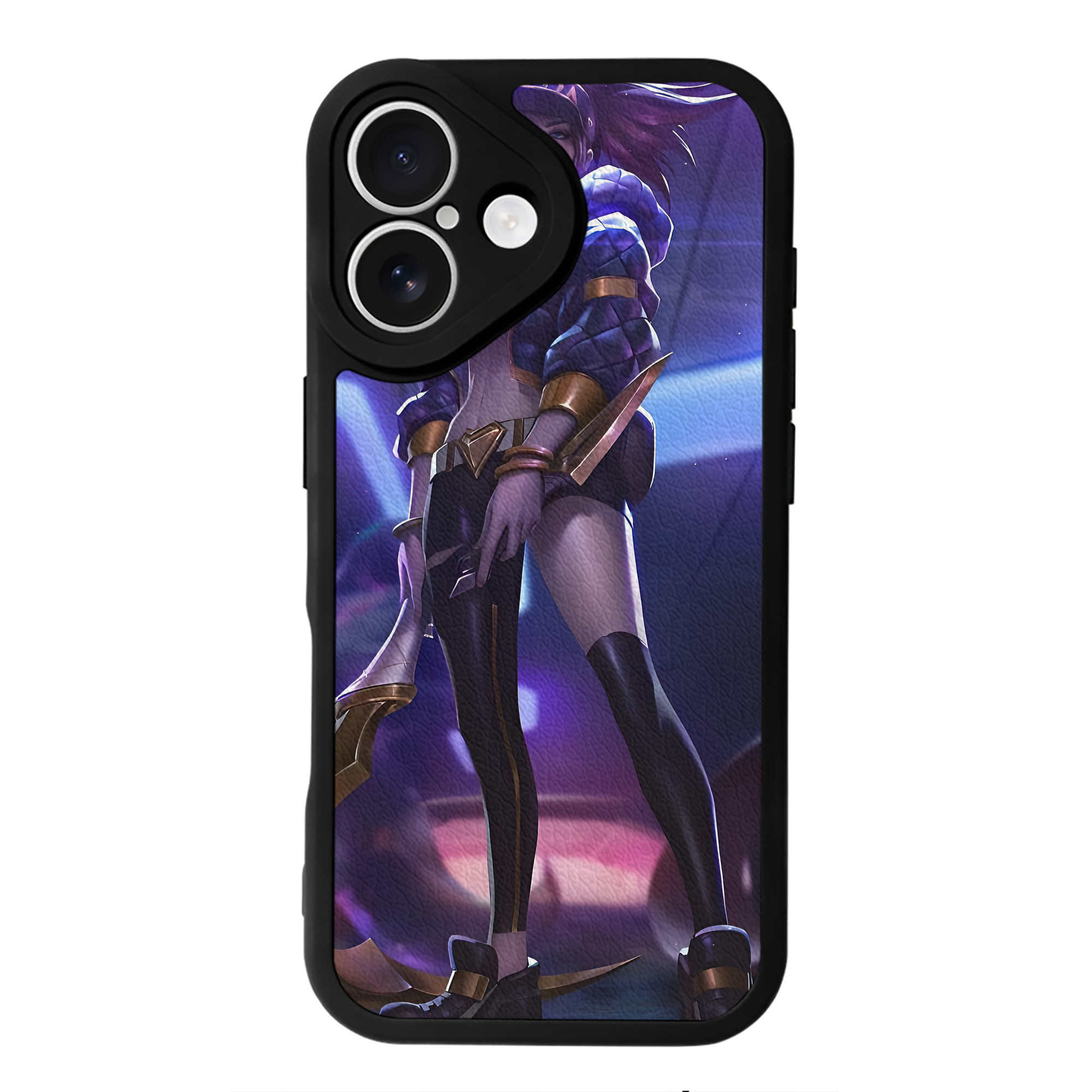 リーグ・オブ・レジェンド League of Legends LOL 【iPhone 16シリーズ対応】シリコンスマホケース（レザー調） 材質：シリコン